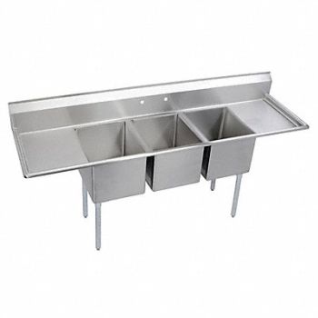 Elkay Econ Ser Sink Rect 20inx16inx12in, 11U318