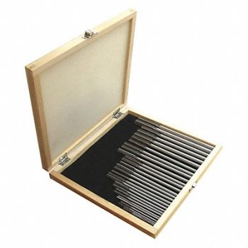 GRAINGER APPROVED Chucking Reamer Sets 1/16In- 1/2In 29pc, 11V301
