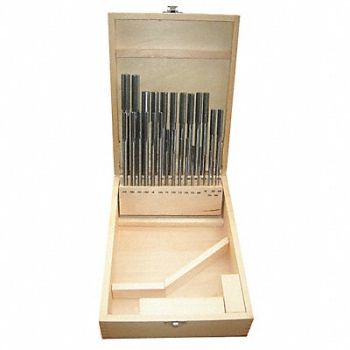 GRAINGER APPROVED Chucking Reamer Sets 1/16In- 1/2In 29pc, 11V302