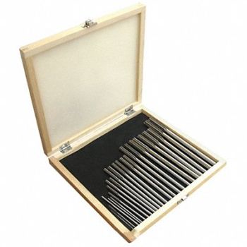 GRAINGER APPROVED Chucking Reamer Sets 1-13x0.50mm 25pc, 11V307