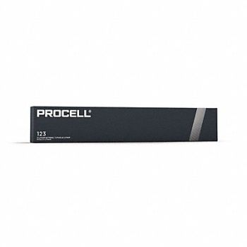 DURACELL PROCELL Battery Lithium Size 123 3VDC PK12, 11W123