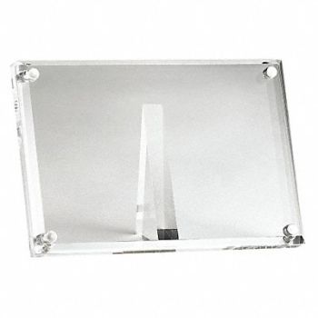 TABLECRAFT PRODUCTS COMPANY Card Holder Rectangle 4x1-1/4x2-1/2, 11W172