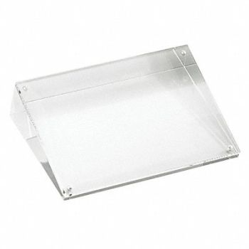 TABLECRAFT PRODUCTS COMPANY Card Holder Slanted Acrylic 4x6, 11W176