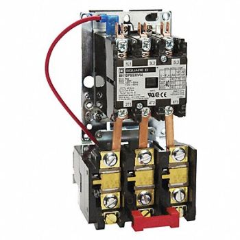 SQUARE D DP Motor Starter 3P 30A 240V Coil Open, 11W224