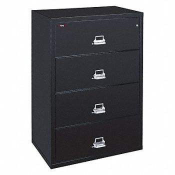 FIREKING Lateral File 4 Drawer 31-3/16 in W, 11X403