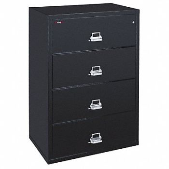 FIREKING Lateral File 4 Drawer 37-1/2 in W, 11X404