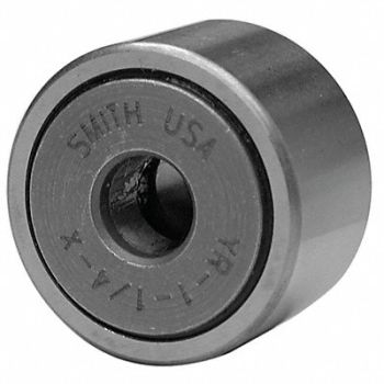 SMITH BEARING Yoke Roller 3 1/4 in Dia Std Dbl Seal, 11Y201