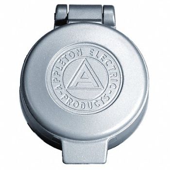 APPLETON ELECTRIC Receptacle Spring Cover 60A 2 and 3P, 11Y439