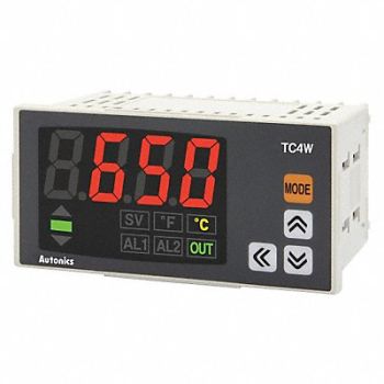 AUTONICS Thermometer RTD/J/K TC -148 to 2192F, 11Y551
