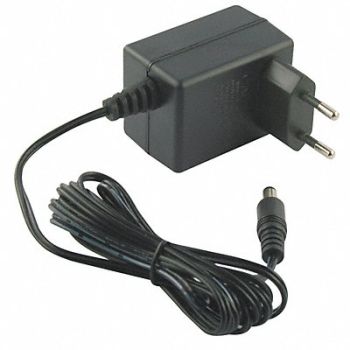 GRAINGER APPROVED Plug-In Charger EU Wall 9V DC Neg, 11Y735