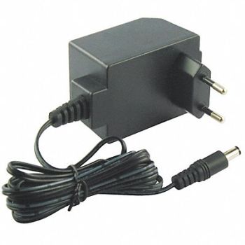 GRAINGER APPROVED Plug-In Charger EU Wall 9V DC Neg, 11Y737
