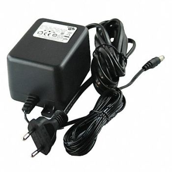 GRAINGER APPROVED Plug-In Charger EU Desktop 15V DC Neg, 11Y734