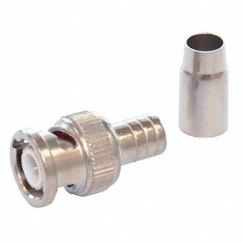 DOLPHIN COMPONENTS CORP Coupler Cable BNC/Male RG6 PK10, 11Y870
