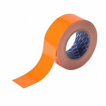 BRADY K3879 Floor Tape Orange 2 inx100 ft Roll, 11Z092