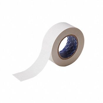 BRADY K3879 Floor Tape White 2 inx100 ft Roll, 11Z095