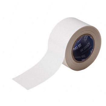 BRADY K3878 Floor Tape White 3 inx100 ft Roll, 11Z106