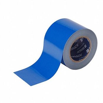 BRADY K3877 Floor Tape Blue 4 inx100 ft Roll, 11Z111