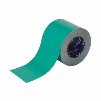BRADY K3877 Floor Tape Green 4 inx100 ft Roll, 11Z112