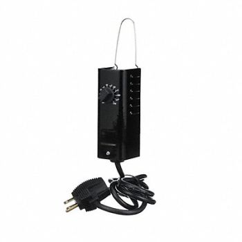 COLUMBUS ELECTRIC Portable Cool Tstat Analog NP 100/-10F, 11Z436