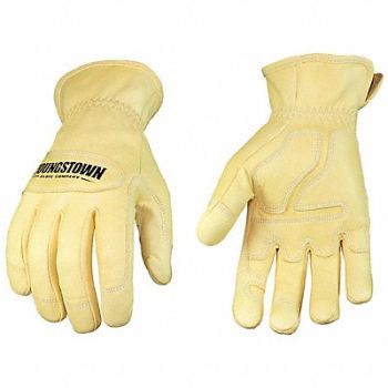 YOUNGSTOWN GLOVE CO. Arc Flash Gloves 2XL Tan Slip On PR, 35ZW96