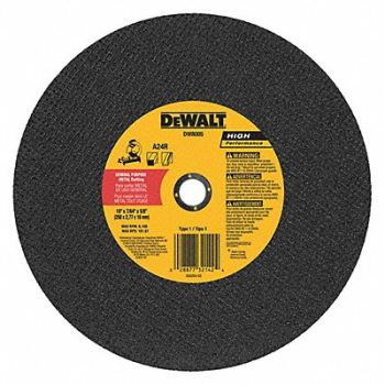 DEWALT Cutting Chop Saw Wheel 10 x7/64 x5/8, 120V96