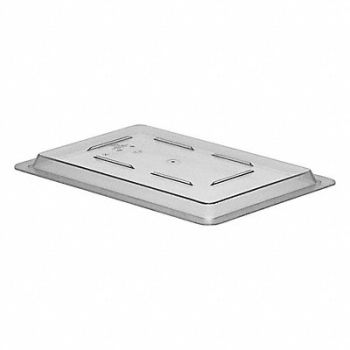 CAMBRO Food Box Cover 18 x 12 PK6, 4UKD3