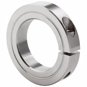 CLIMAX METAL PRODUCTS Shaft Collar Clamp 1Pc 4 In SS, 29NY22