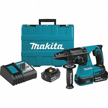 MAKITA Cordless Rotary Hammer Kit 18.0V, 54PC60