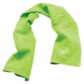 CHILL-ITS BY ERGODYNE Evaporative Cooling Towel Lime, 35YY80