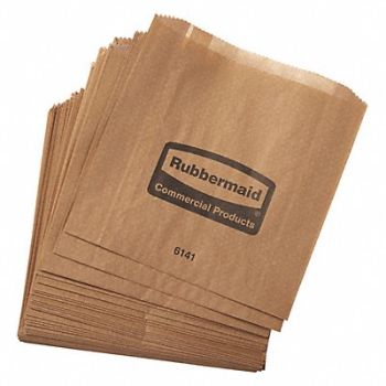 RUBBERMAID COMMERCIAL PRODUCTS Replacement Sanitary Bags For 6140, 124R94