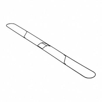 RUBBERMAID COMMERCIAL PRODUCTS Dust Mop Frame 48 in W Metal, 124U08