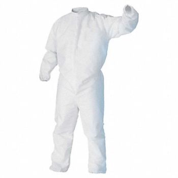 KIMTECH Cleanroom Non-Sterile Coveralls 4XL PK25, 803ZC3