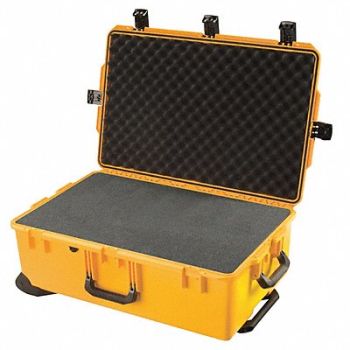 PELICAN G3199 ProtCase 8 1/2 in Press and Pull Yellow, 12A153