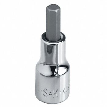 SK PROFESSIONAL TOOLS Socket Bit Steel 3/8 in TpSz 7 mm, 12A265