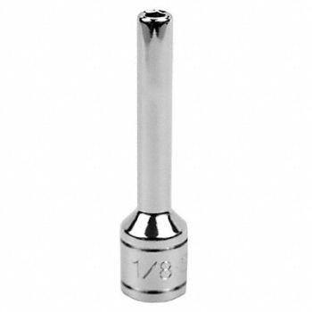 SK PROFESSIONAL TOOLS Socket Steel Chrome 1/8 in, 12A292