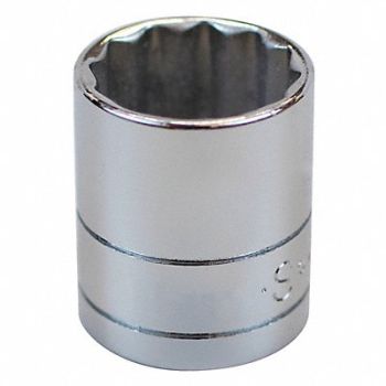 SK PROFESSIONAL TOOLS Socket Steel Chrome 5/8 in, 12A401