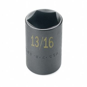 SK PROFESSIONAL TOOLS Impact Socket 1/2 Drive 15/16 Size, 58PT36