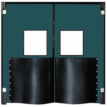 CHASE Swinging Door 8 x 5 ft Forest Green PR, 12A644