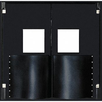 CHASE G4693 Swinging Door 10 x 8 ft Black PR, 12A720