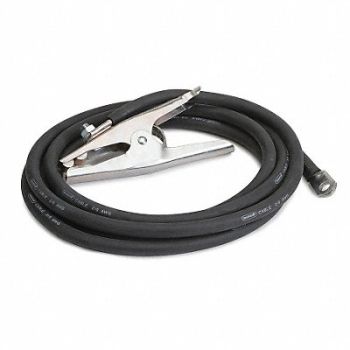 LINCOLN ELECTRIC Cable Kit 2/0 AWG 15 ft Ground Clamp, 12C003