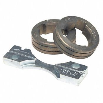 LINCOLN ELECTRIC LINCOLN 2pc MIG V-Groove Drive Roll Kit, 12C050