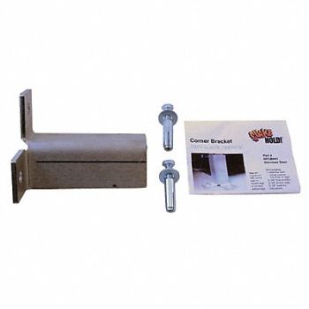 QUAKEHOLD! Corner Bracket Stainless Steel, 12C154
