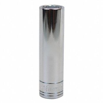 SK PROFESSIONAL TOOLS Socket Steel Chrome 16 mm, 12C427
