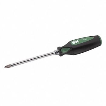 SK PROFESSIONAL TOOLS Screwdriver Phillips #3x6 Round w/Hex, 12C467