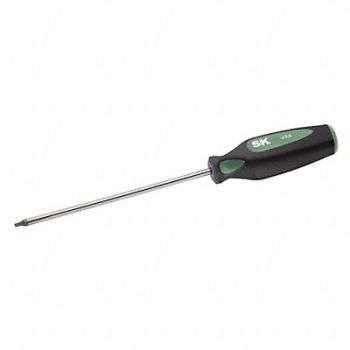 SK PROFESSIONAL TOOLS Screwdriver Torx(R) T10x6 Round w/Hex, 12C470