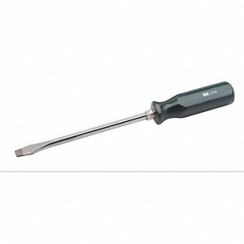 SK PROFESSIONAL TOOLS Screwdriver Slotted 3/8x8 Round, 12C480