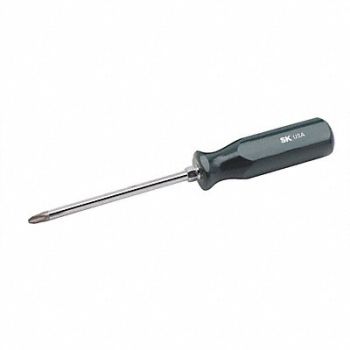 SK PROFESSIONAL TOOLS Screwdriver Phillips #3x6 Round w/Hex, 12C487