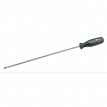 SK PROFESSIONAL TOOLS Screwdriver Slotted 3/16x12 Round, 12C495