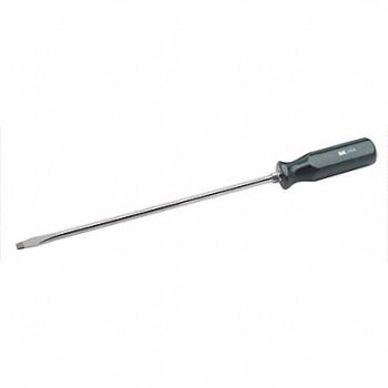 SK PROFESSIONAL TOOLS Screwdriver Slotted 5/16x12 Round w/Hex, 12C504