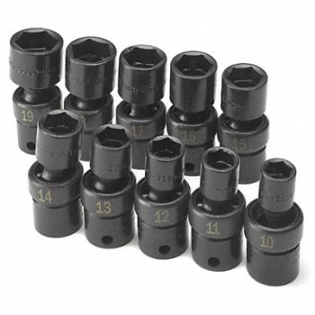 SK PROFESSIONAL TOOLS Skt St Alloy Steel 11/16-1 in 6Pt, 12D222